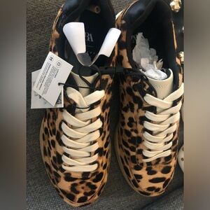 Leopard Print Sneakers